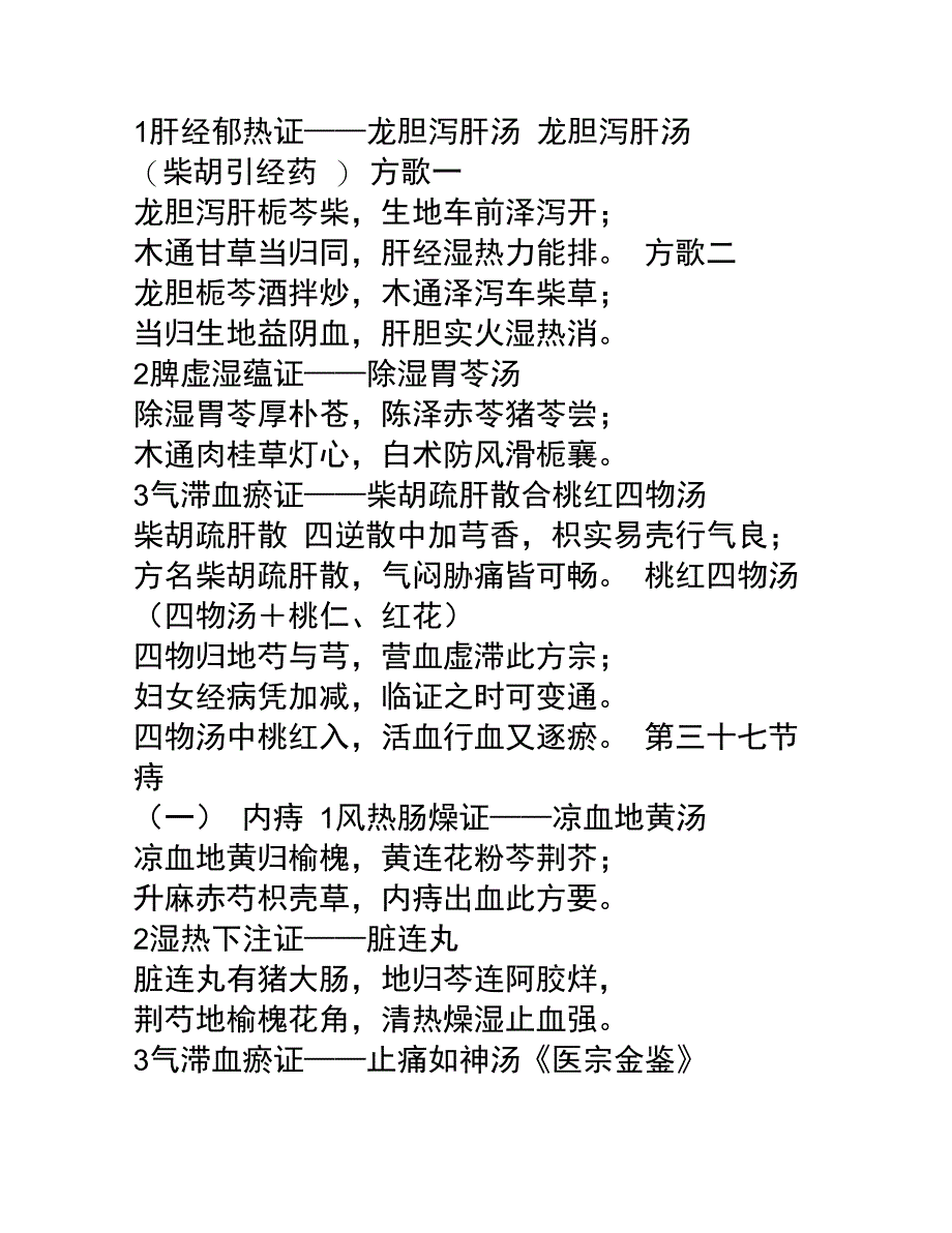 中医助理考试复习方歌_第2页