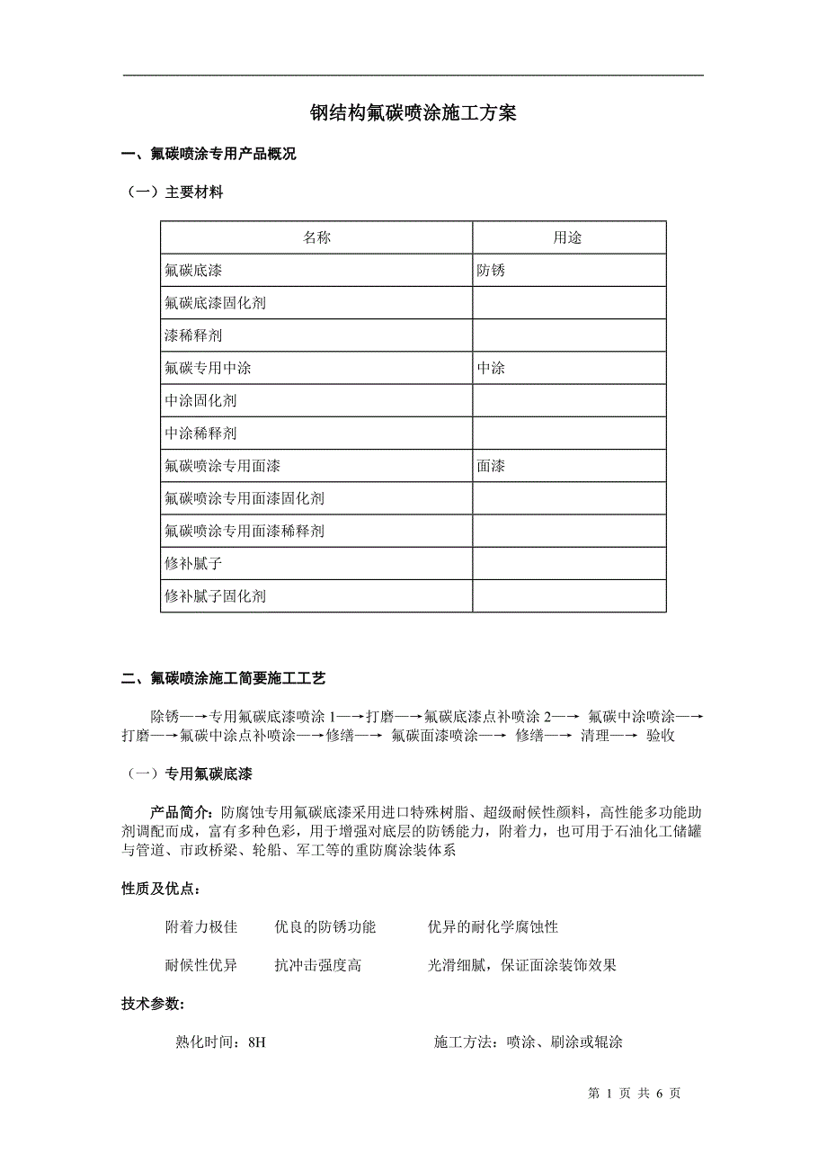 金属表面施工工艺.doc_第1页