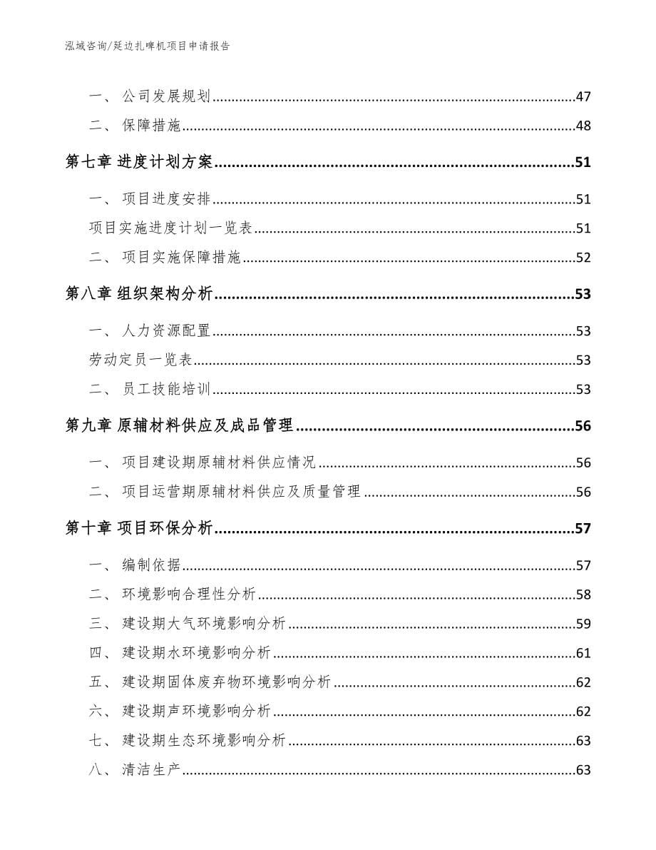 延边扎啤机项目申请报告_第5页
