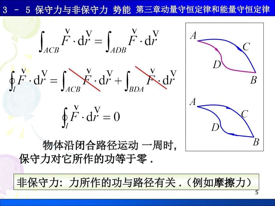 大学物理简明教程保守力与非保守力_第5页