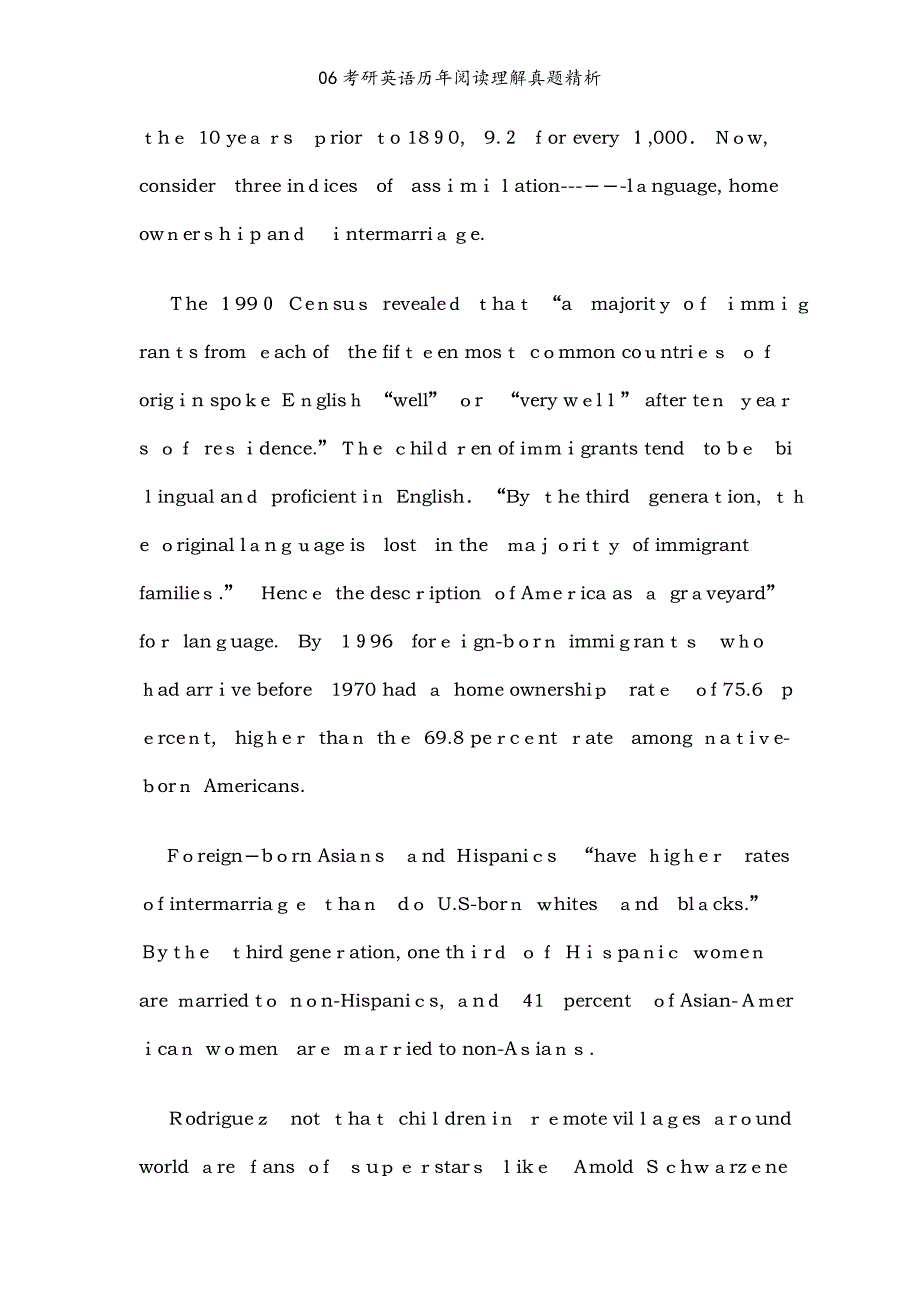 06考研英语历年阅读理解真题精析_第2页