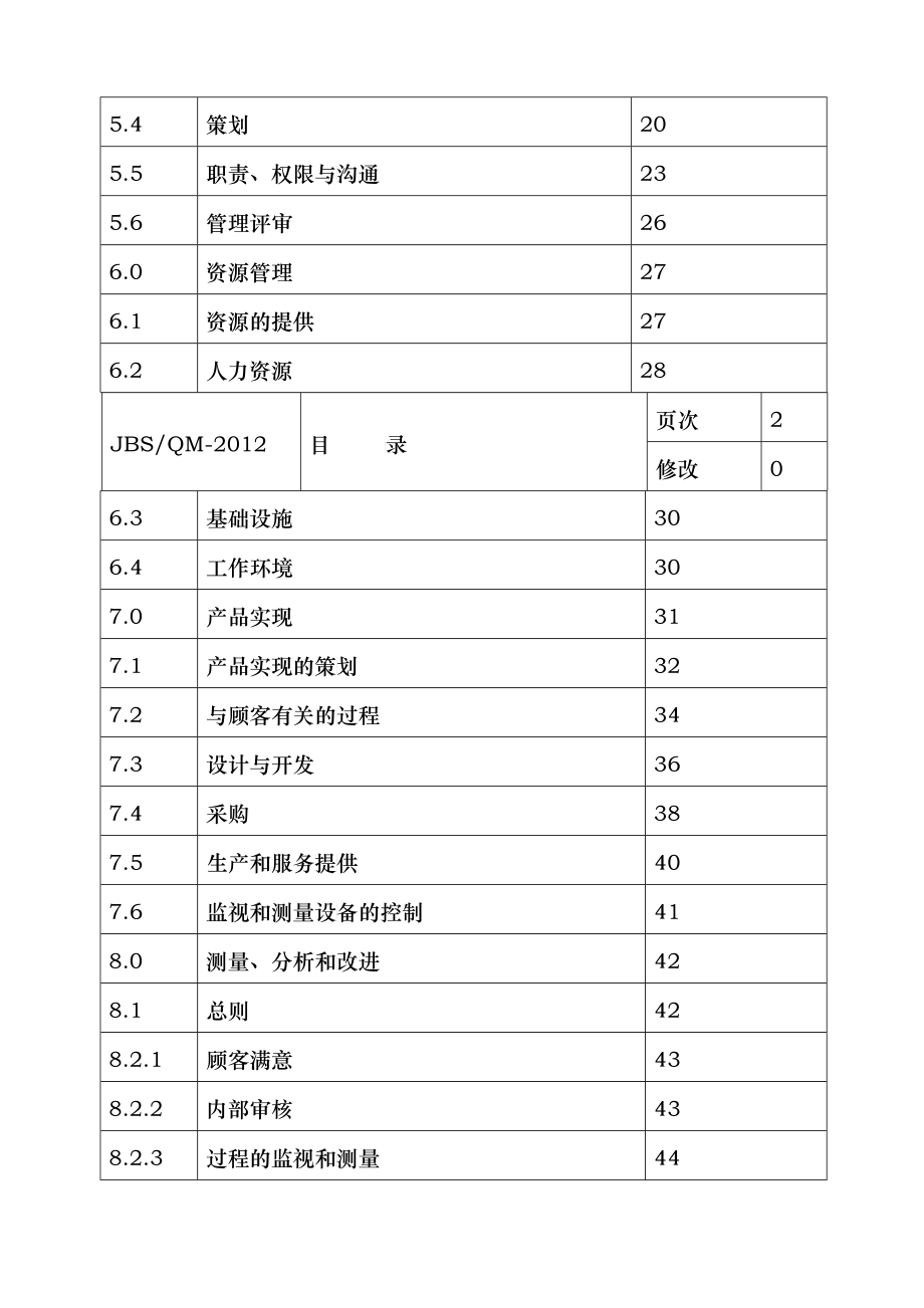 JBS质量手册_第3页