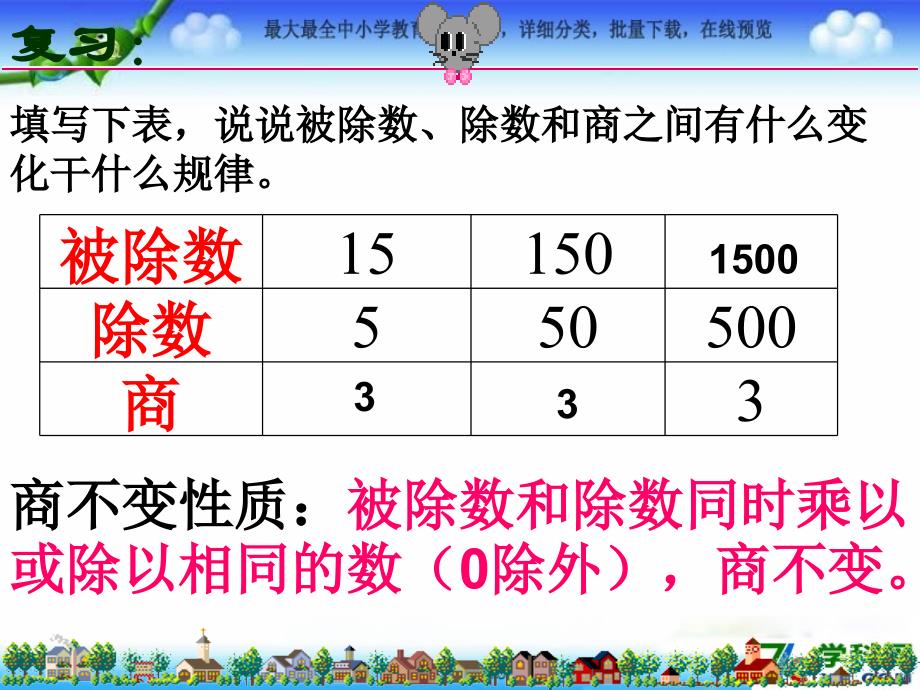 人教版数学五上3.2一个数除以小数ppt课件2_第2页