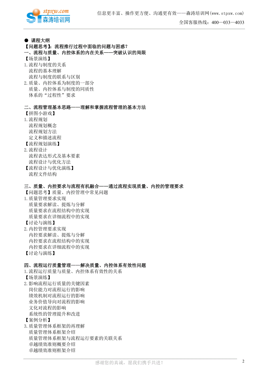 流程、质量及内控一体化管理高级实务班(Weekey).doc_第2页