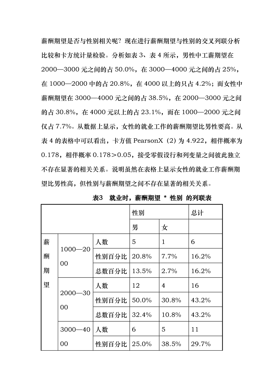 X年暑假大学生就业情况调查报告汇总_第3页