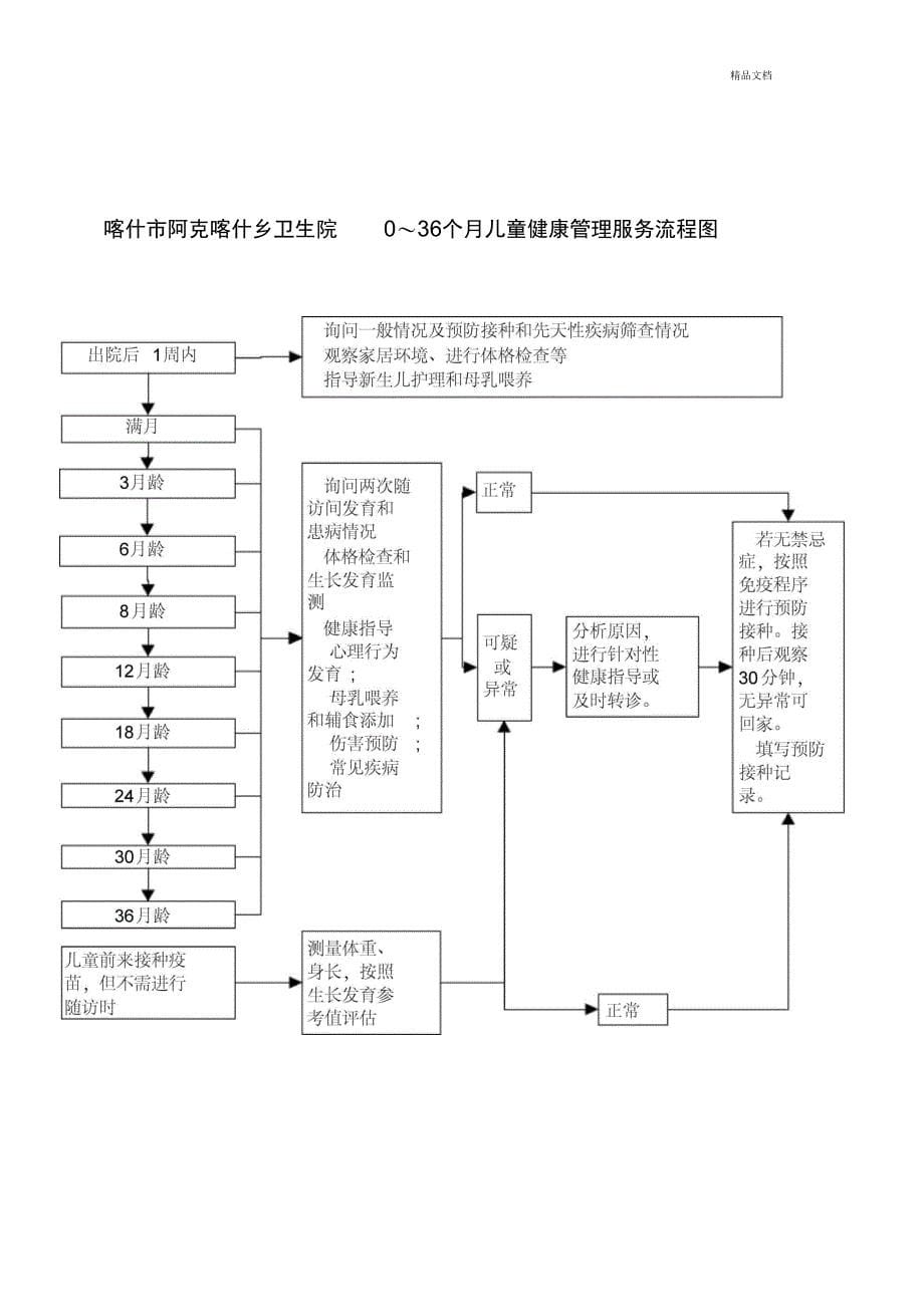 卫生院基本公共卫生项目流程图_第5页