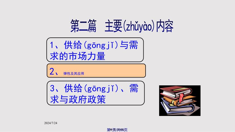 chapter弹性及其应用实用实用教案_第1页