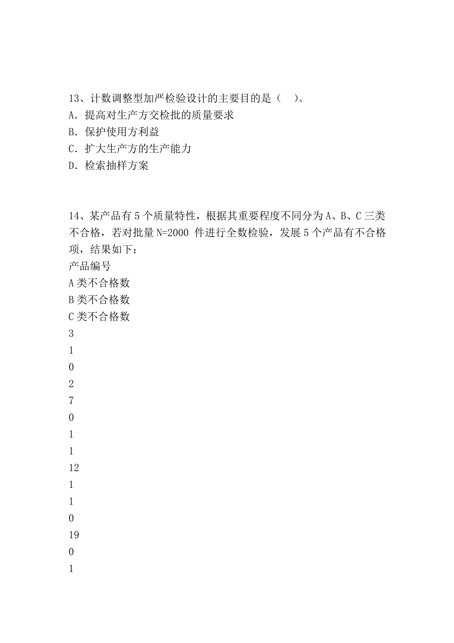 100多份品管试卷及答案——资料包(151个DOC)实务04.doc_第4页