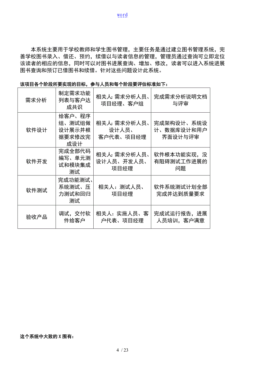 IT项目管理系统——图书馆管理系统_第4页