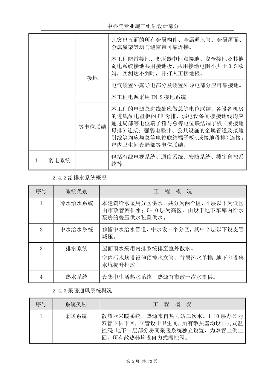 科中院专业施工组织设计部分--毕业设计.doc_第2页