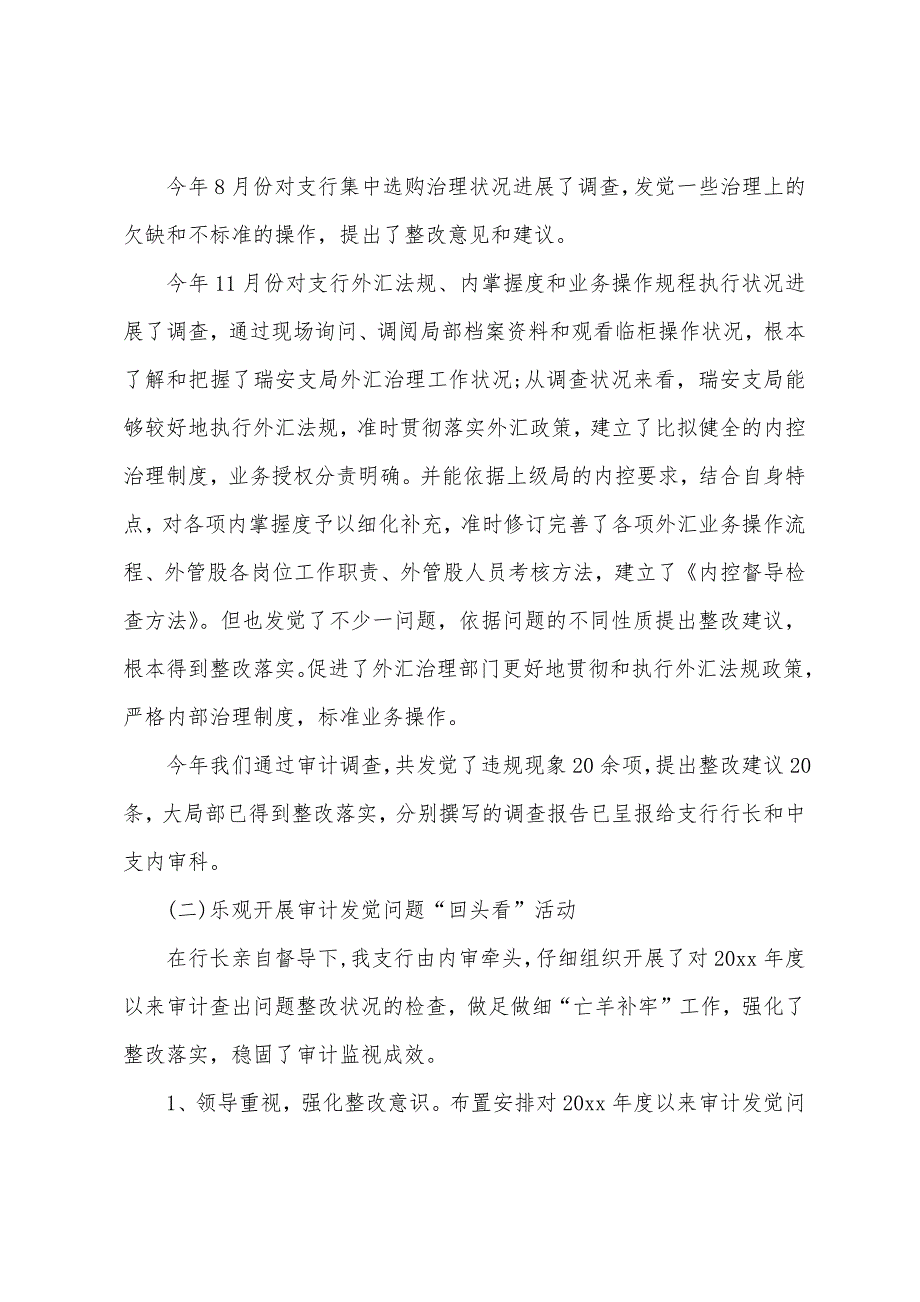 银行内部审计年度工作个人总结.docx_第2页