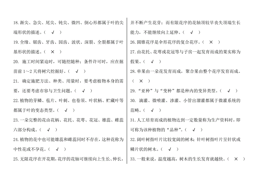 初级绿化工试题复习资料.doc_第2页