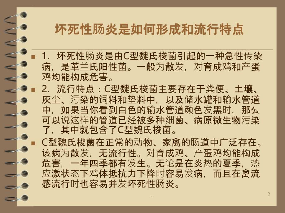 第七节鸡坏死性肠炎PPT课件_第2页