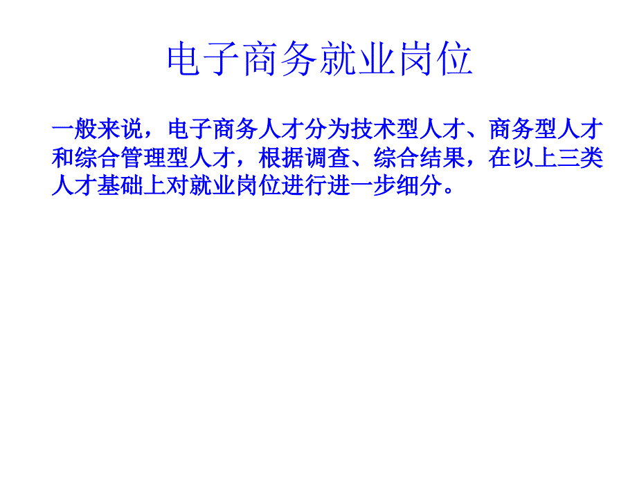 电子商务就业岗位与案例分析教学课件(24p)_第3页