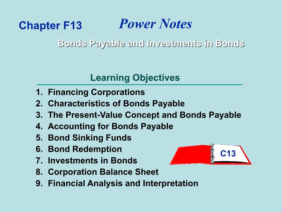 BondsPayableandInvestmentsinBondsppt课件教学教程_第1页