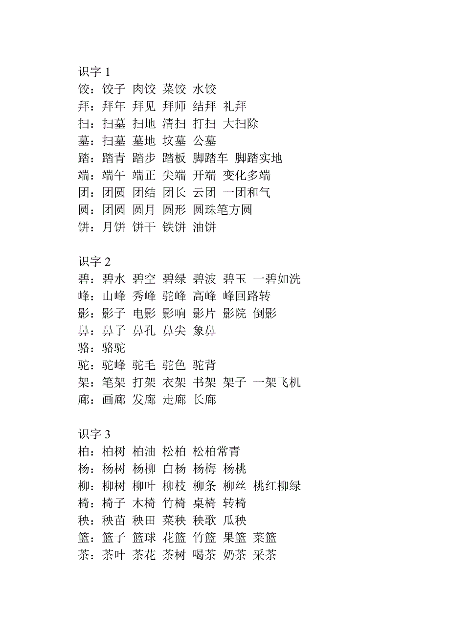 二年级下册扩词_第1页