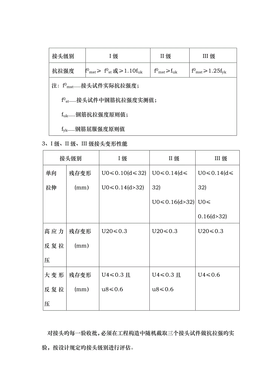 钢筋机械连接力学性能作业基础指导书_第4页