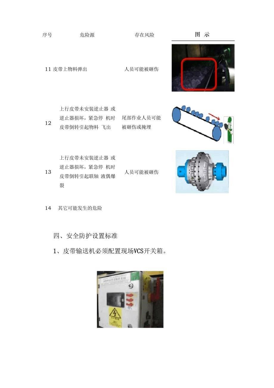 皮带输送机安全操作规程_第5页