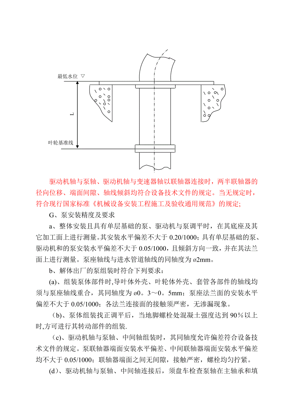 【施工管理】轴流泵施工方案_第4页