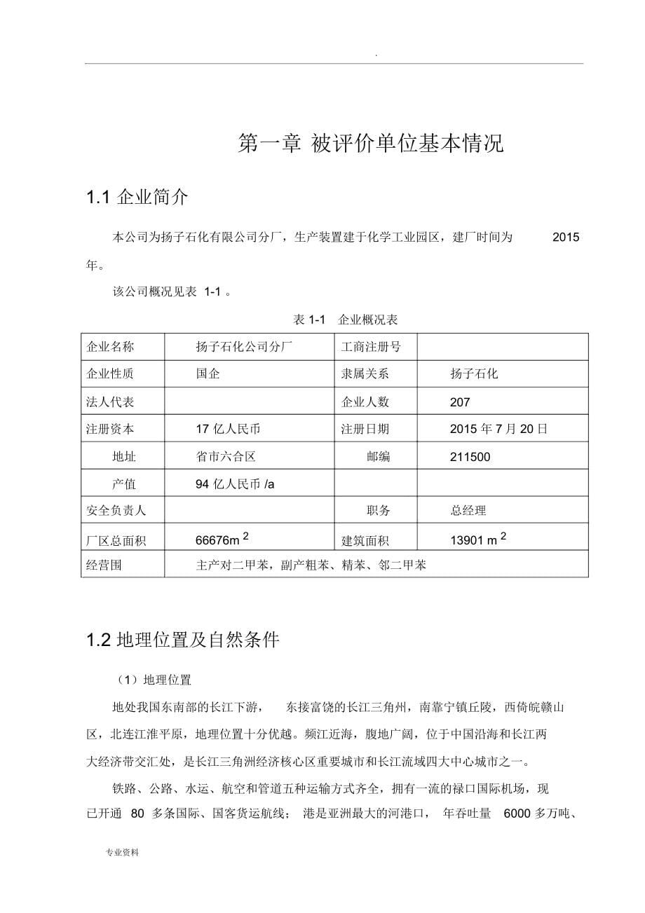 安全预评价实施报告_第5页