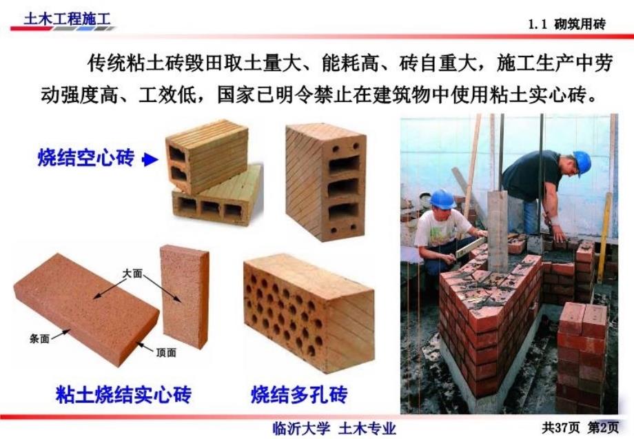 最新土木工程施工第7讲砖砌体施工幻灯片_第3页