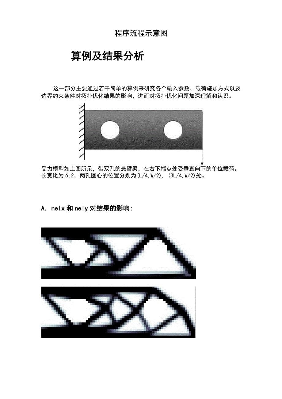 北航拓扑优化程序学习报告材料_第5页