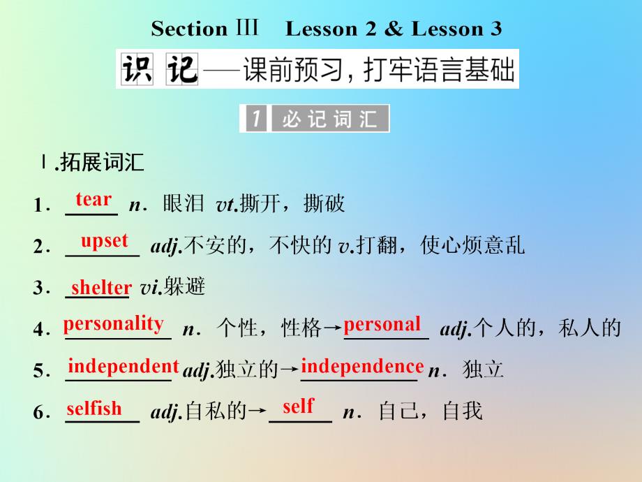 2019-2020学年高中英语 Unit 13 People Section Ⅲ Lesson 2 &amp;amp; Lesson 3课件 北师大版必修5_第1页