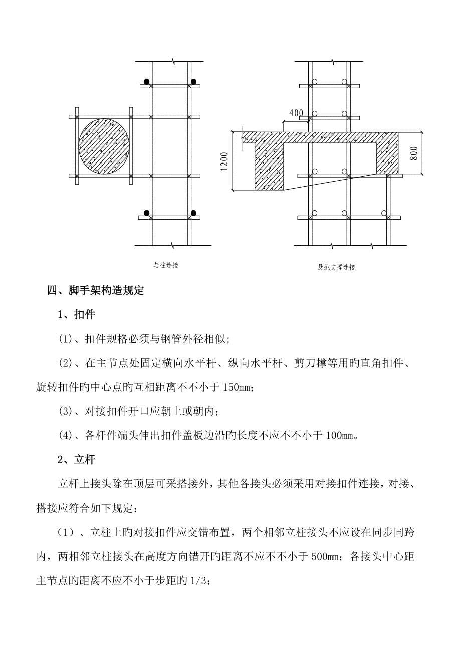 体育馆脚手架专题方案_第5页