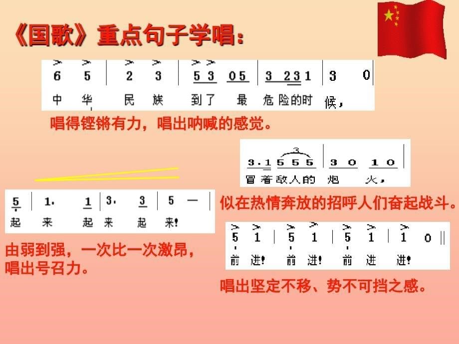 六年级音乐上册第1课中华人民共和国国歌课件湘艺版.ppt_第5页