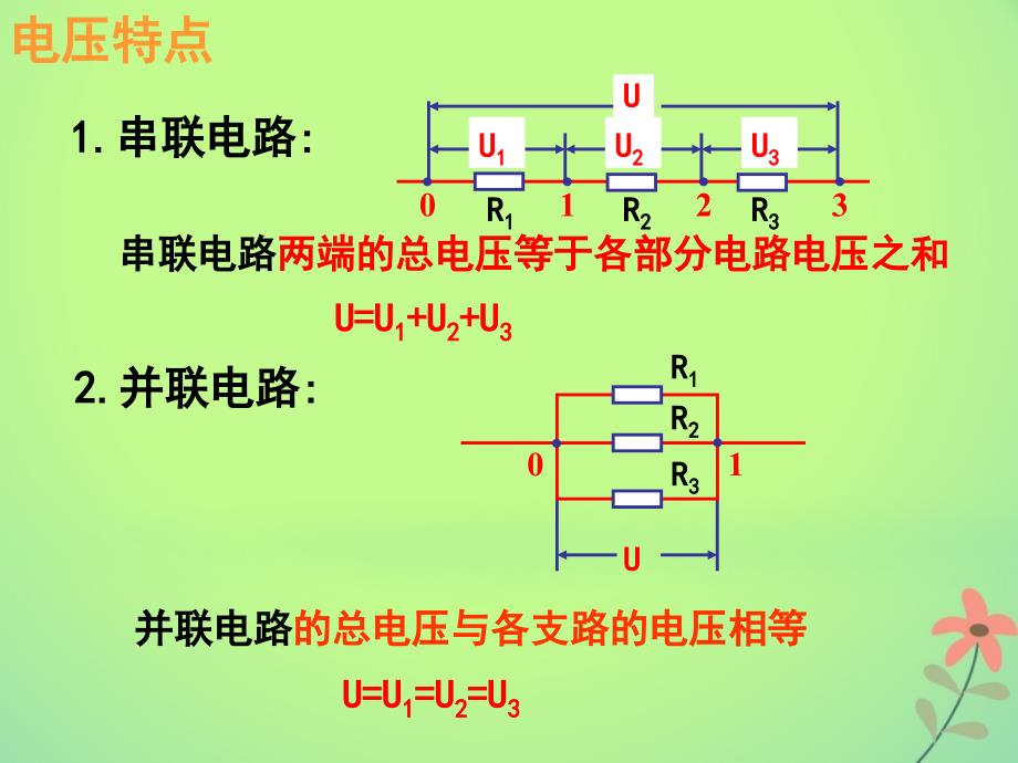 吉林省伊通满族自治县高中物理第二章恒定电流2.4串联电路和并联电路课件新人教版选修3-1_第4页