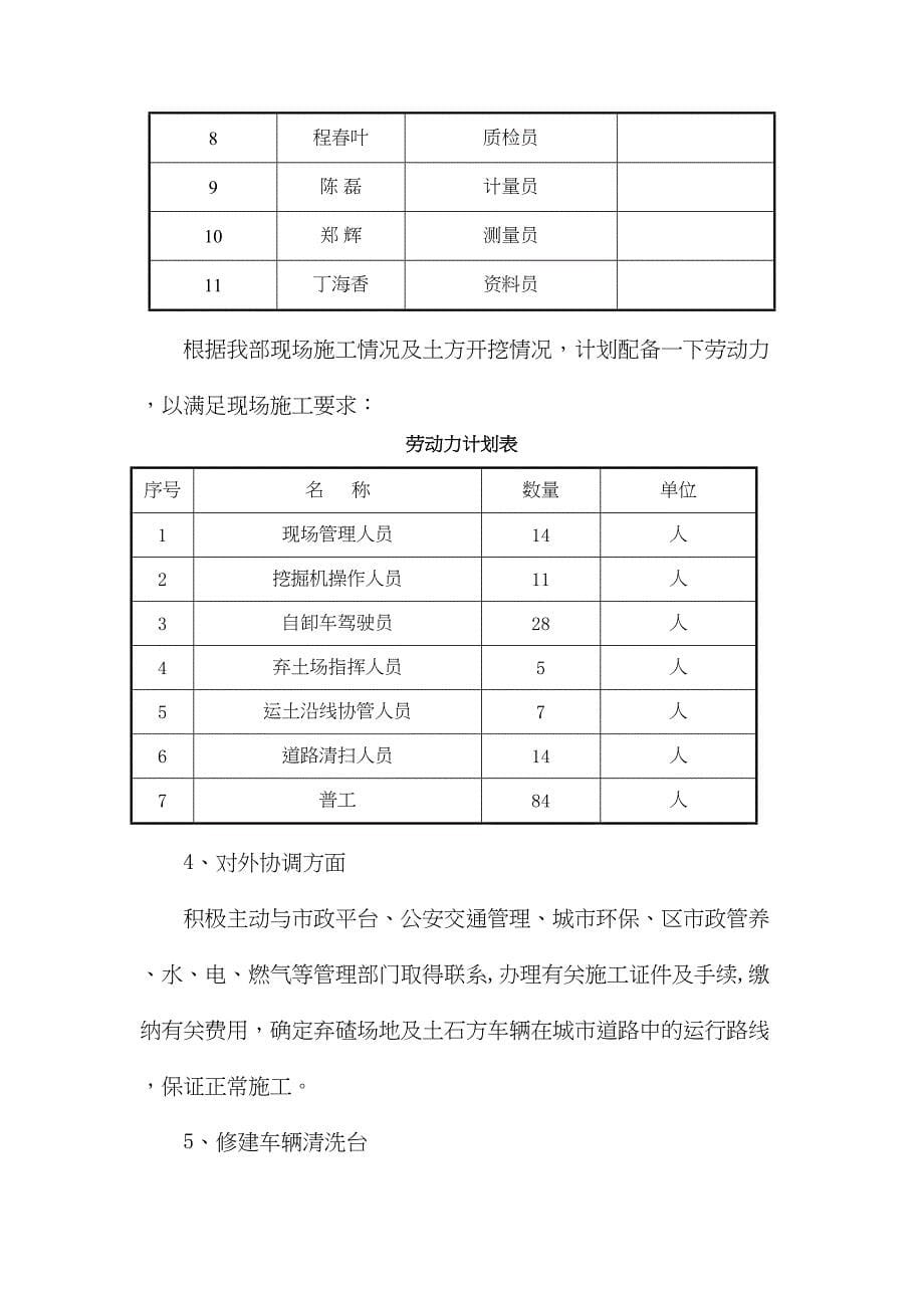 【建筑施工方案】土方开挖施工方案(17)(DOC 20页)_第5页