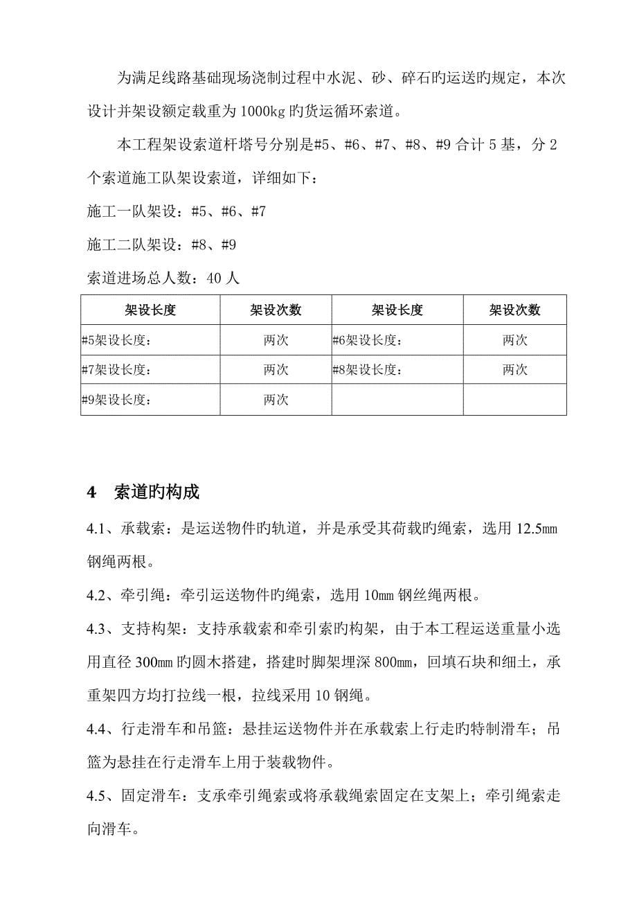 索道架设运输专项施工方案要点_第5页