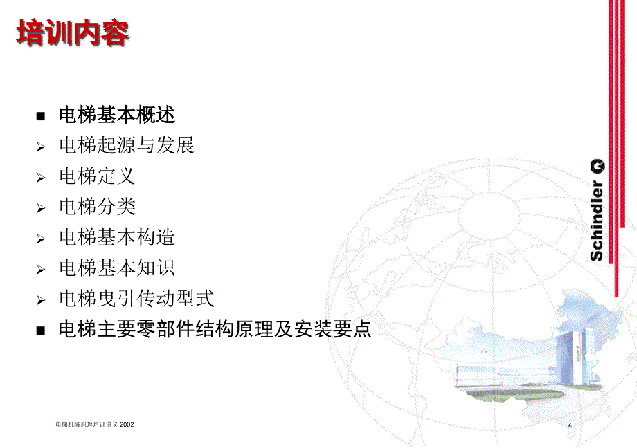 电梯机械原理讲义电梯检验员资格”考核培训.ppt_第4页