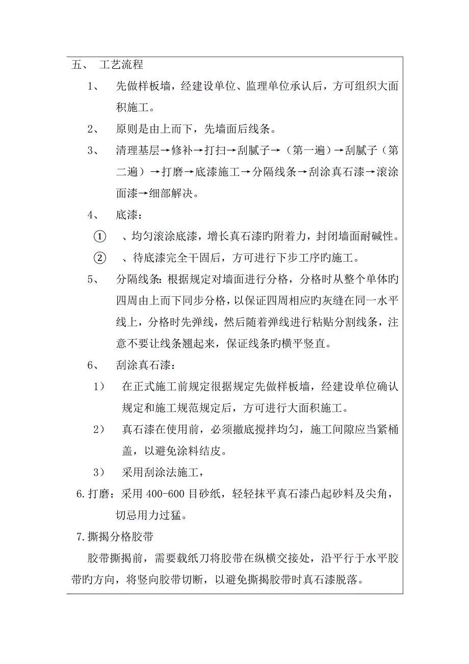 外墙真石漆综合施工重点技术交底记录_第2页