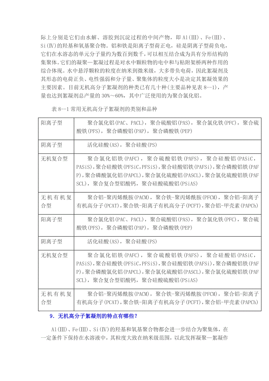 目前最全的废水处理常用药剂_第4页