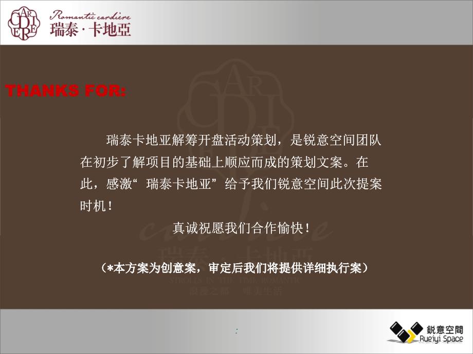 泰卡地亚解筹开盘开盘盛典活动的的策划的方案ppt课件_第2页