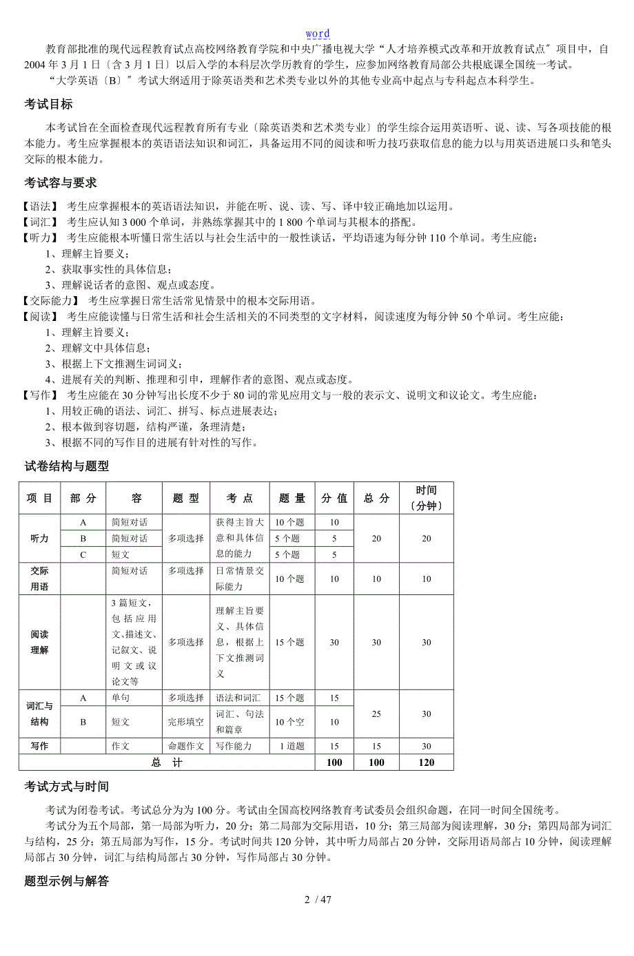 英语II(2)学习资料_2_第2页