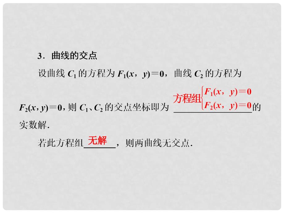 高考数学一轮总复习 第8章 第8节 曲线与方程课件 理_第4页