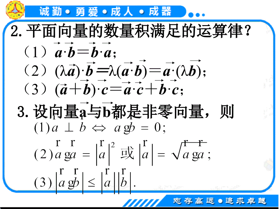 平面向量数量积的坐标表示-模-夹角_第3页