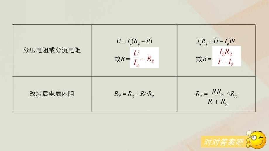 2019年高考物理一轮复习 第八章 恒定电流 实验十一 练习使用多用电表课件_第5页