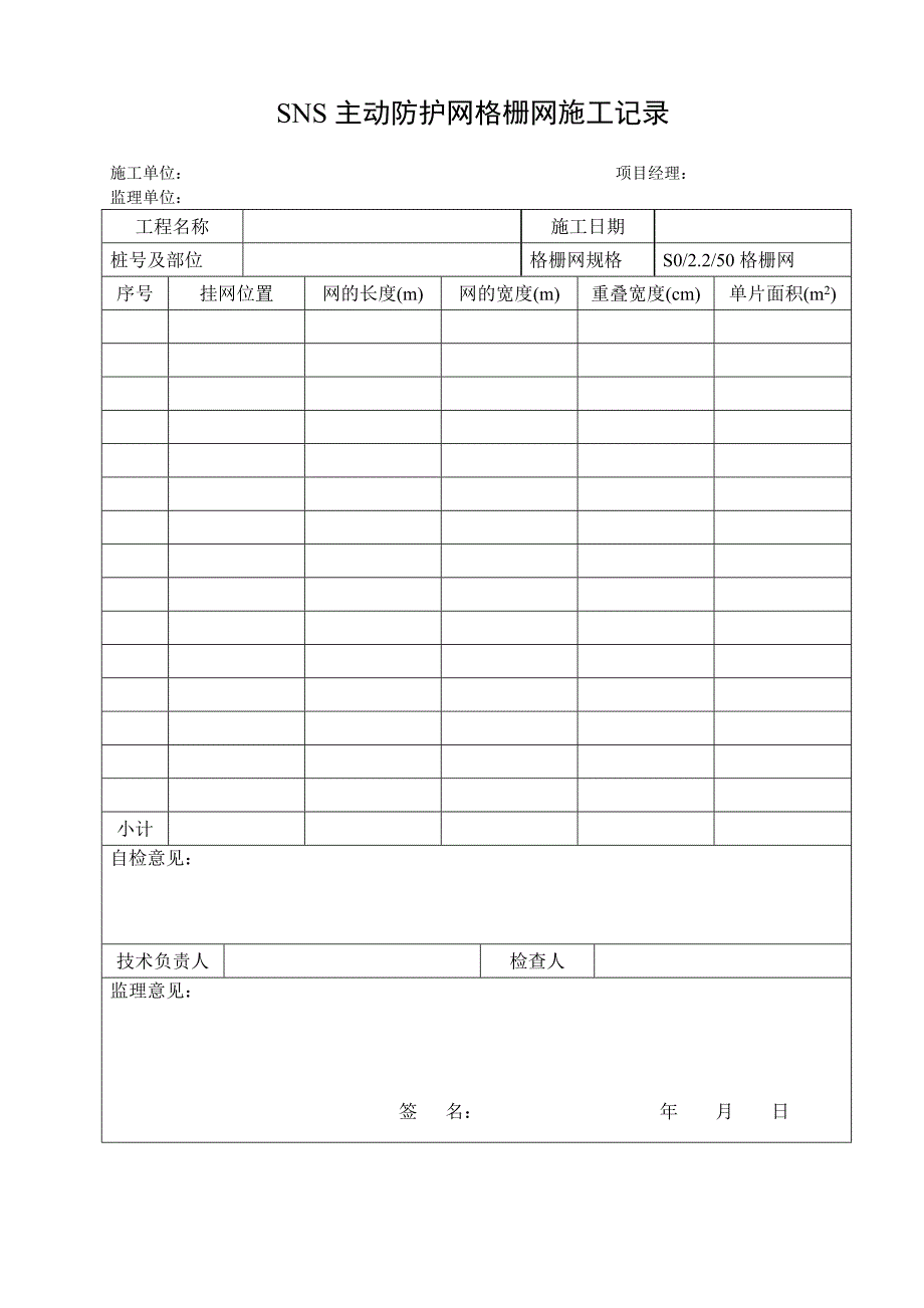 主动防护网施工表.doc_第3页