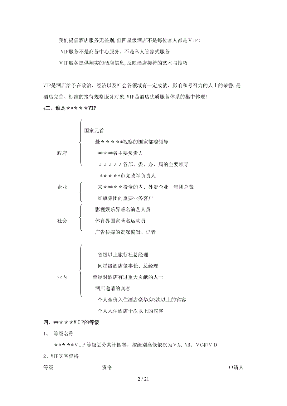 星级酒店VIP接待策划书DOC_第2页