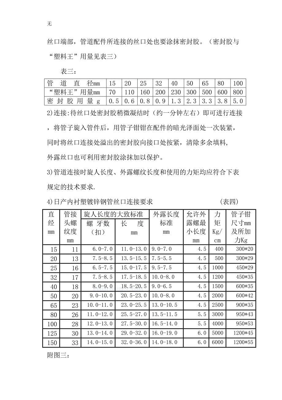 内衬塑钢管安装工艺p_第5页