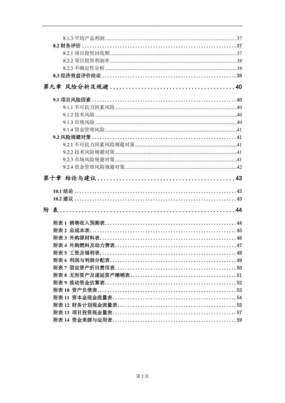 年处理20万吨锂矿尾渣生产线建设项目建议书-写作模板_第5页