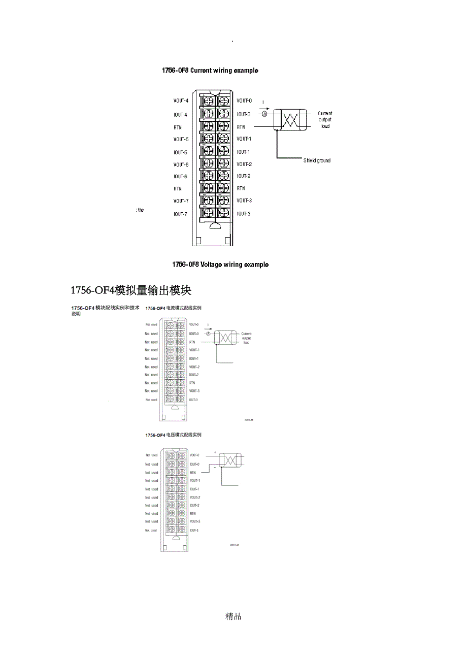 ABPLC系统1756模块接线状态说明_第3页