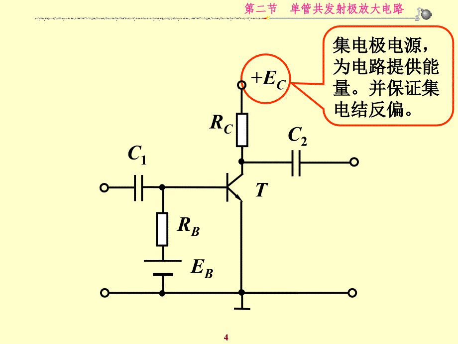 2第二节单管共发射极放大电路解读课件_第4页