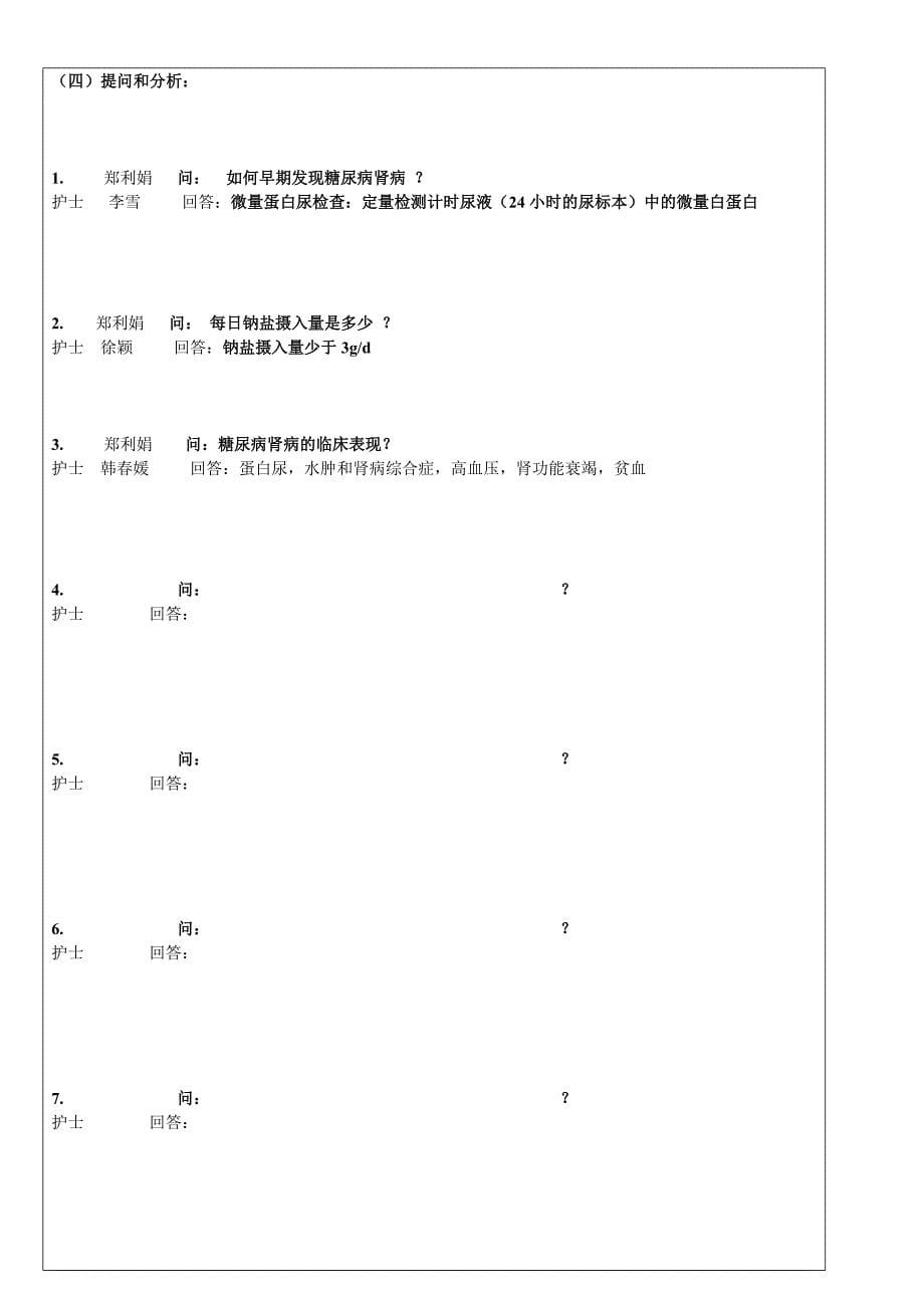 业务查房记录_第5页