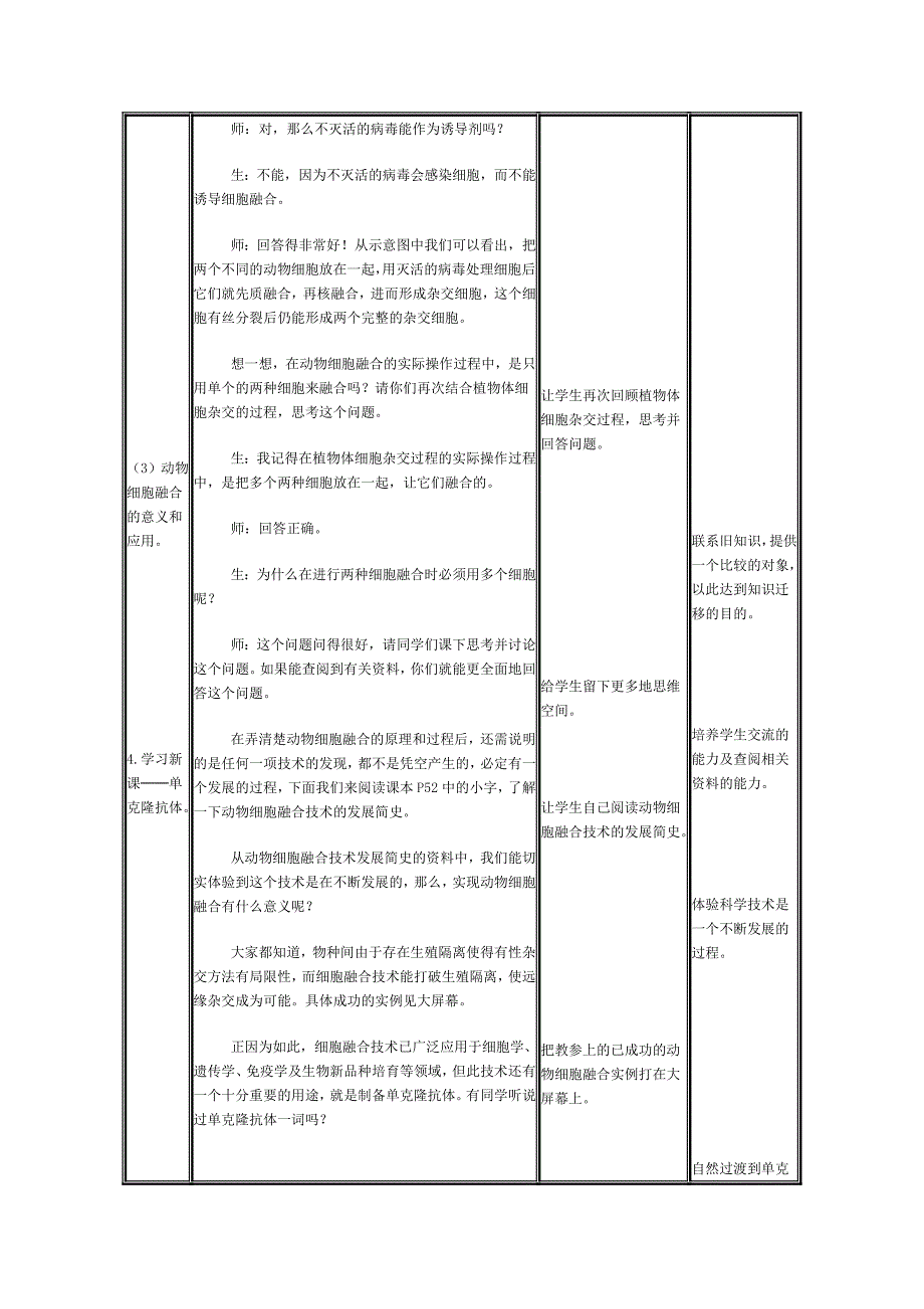 动物细胞融合与单克隆抗体教学案例.doc_第3页