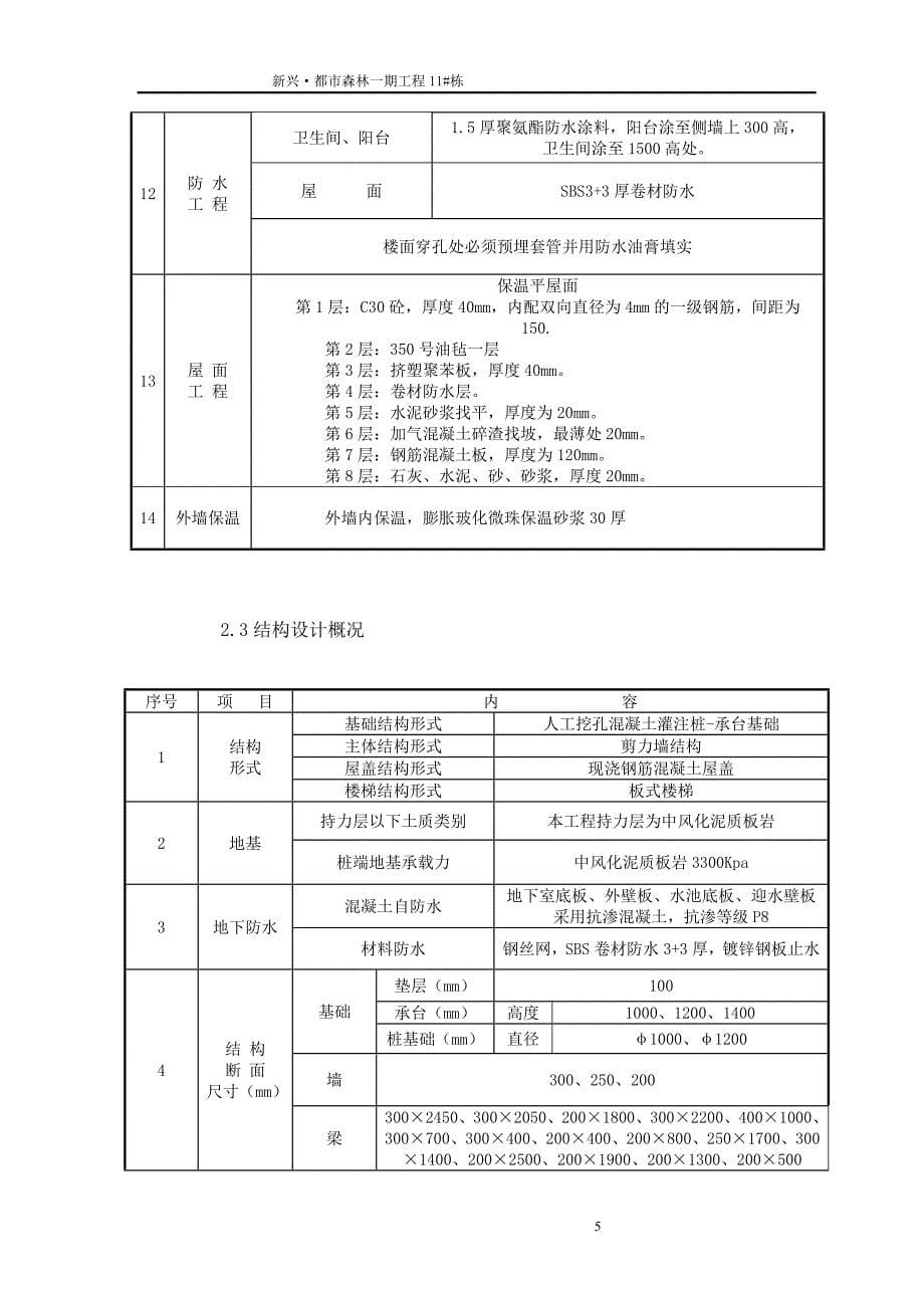 湖南剪力墙结构高层住宅楼施工升降机基础施工方案(附立面图,计算书)_第5页