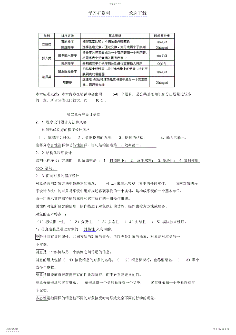 2022年公共基础知识总结打印_第3页